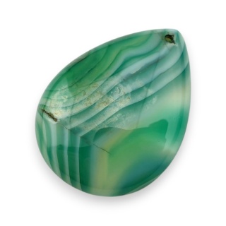 Agate cabochon with mounting hole 40x30 mm no 200