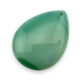 Agate cabochon with mounting hole 40x30 mm no 201
