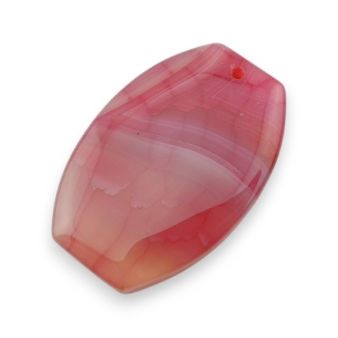 Agat kaboszon z dziurką 42x28 mm nr 208 Agat kaboszon z dziurką 42x28 mm nr 208