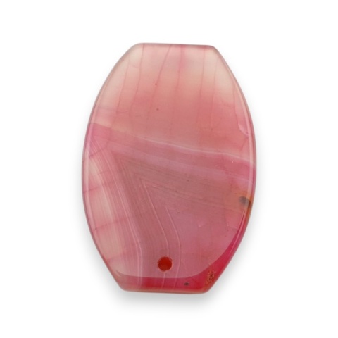Agat kaboszon z dziurką 42x28 mm nr 208 Agat kaboszon z dziurką 42x28 mm nr 208