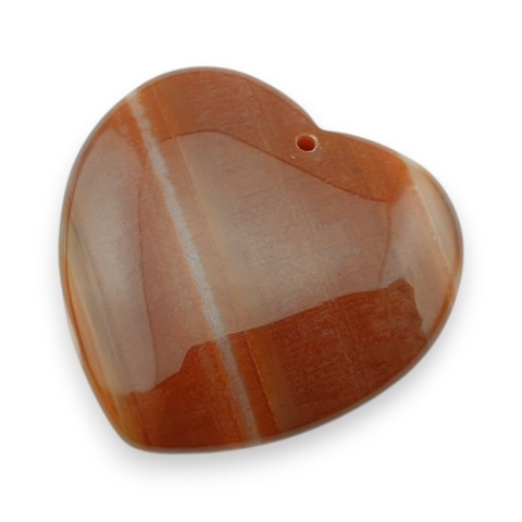 Agat kaboszon z dziurką 42x40 mm nr 207 Agat kaboszon z dziurką 42x40 mm nr 207
