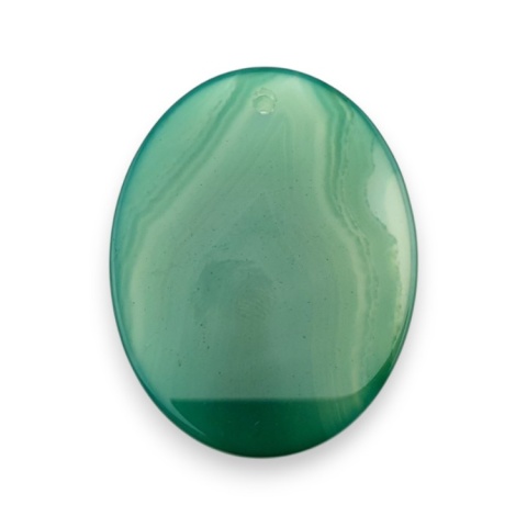 Agat kaboszon z dziurką 43x33 mm nr 220 Agat kaboszon z dziurką 43x33 mm nr 220