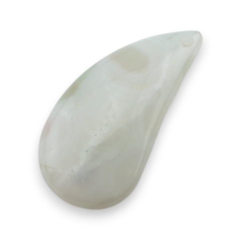 Agat kaboszon z dziurką 44x21 mm nr 193 Agat kaboszon z dziurką 44x21 mm nr 193