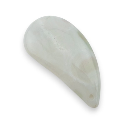 Agat kaboszon z dziurką 44x21 mm nr 193 Agat kaboszon z dziurką 44x21 mm nr 193