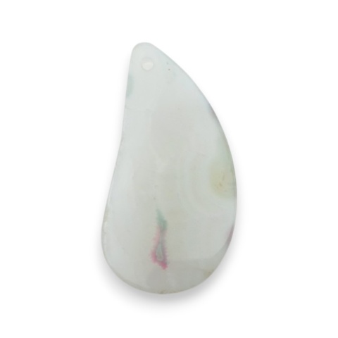 Agat kaboszon z dziurką 44x21 mm nr 193 Agat kaboszon z dziurką 44x21 mm nr 193