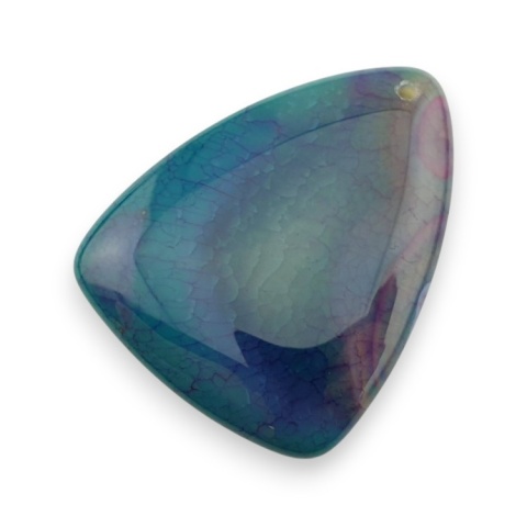 Agate cabochon with mounting hole 45x35 mm no 245 Agate cabochon with mounting hole 45x35 mm no 245