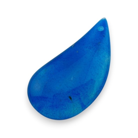 Agate cabochon with mounting hole 46x23 mm no 174