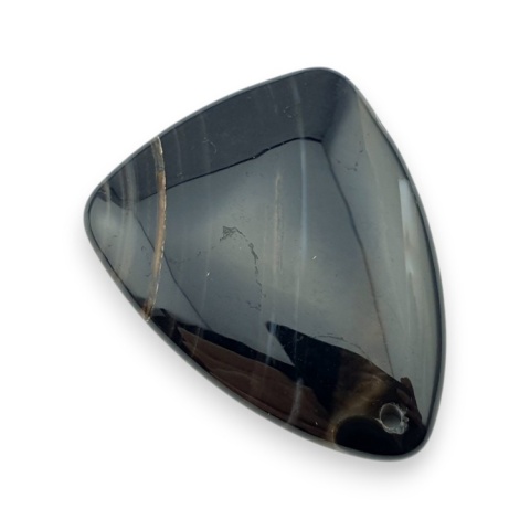 Agat kaboszon z dziurką 46x36 mm nr 224 Agat kaboszon z dziurką 46x36 mm nr 224