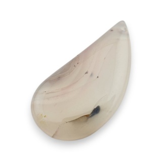 Agate cabochon with mounting hole 47x24 mm no 188