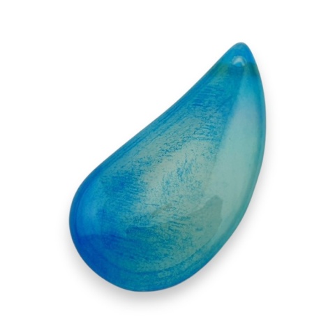 Agate cabochon with mounting hole 48x24 mm no 170