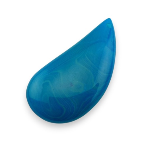 Agate cabochon with mounting hole 48x24 mm no 171 Agate cabochon with mounting hole 48x24 mm no 171
