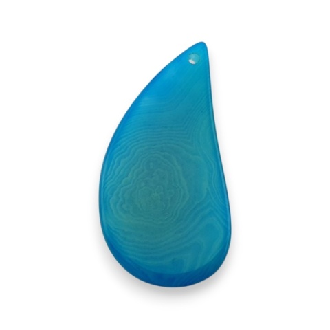 Agate cabochon with mounting hole 48x24 mm no 171 Agate cabochon with mounting hole 48x24 mm no 171