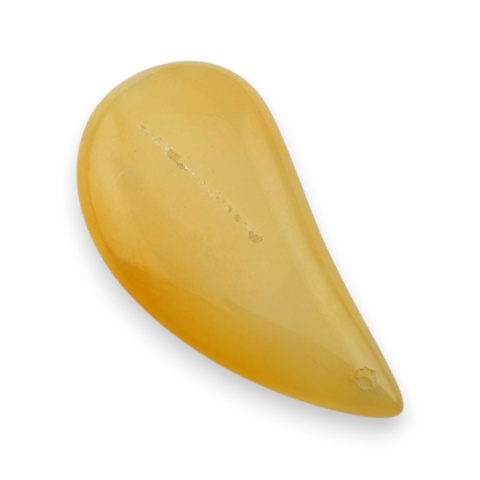 Agate cabochon with mounting hole 48x24 mm no 179