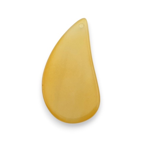 Agate cabochon with mounting hole 48x24 mm no 179