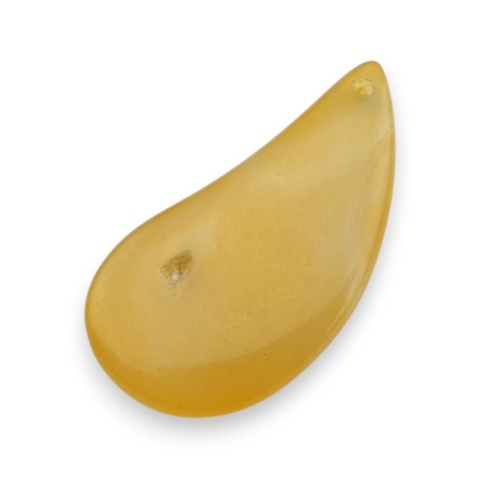 Agate cabochon with mounting hole 48x24 mm no 183