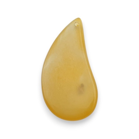 Agate cabochon with mounting hole 48x24 mm no 183