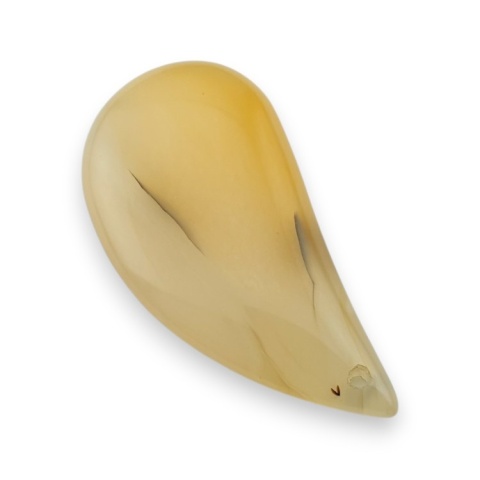 Agate cabochon with mounting hole 48x24 mm no 187 Agate cabochon with mounting hole 48x24 mm no 187