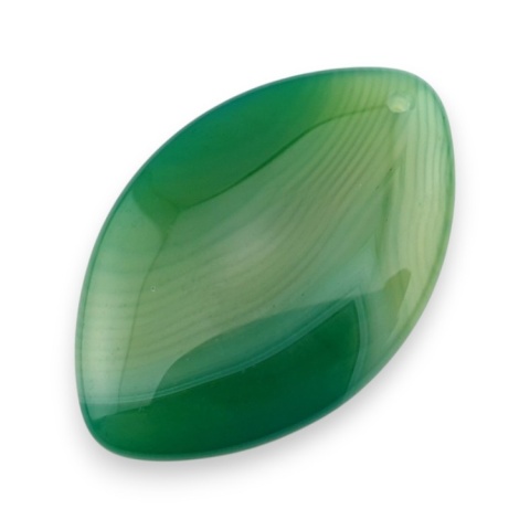 Agat kaboszon z dziurką 50x32 mm nr 218