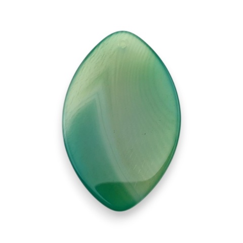 Agat kaboszon z dziurką 50x32 mm nr 218