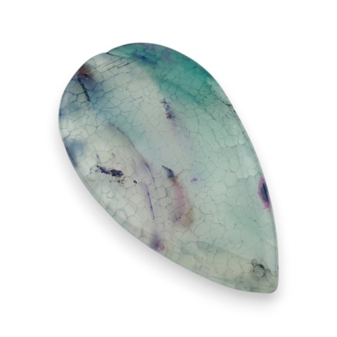 Agat kaboszon z dziurką 56x31 mm nr 246 Agat kaboszon z dziurką 56x31 mm nr 246