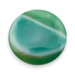 Agat kaboszon z dziurką fi 41 mm nr 222