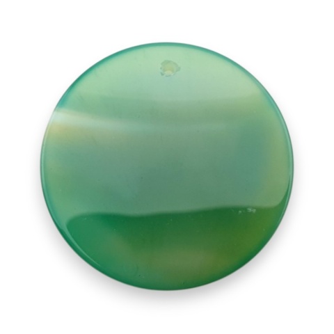 Agate cabochon with mounting hole fi 41x mm no 222