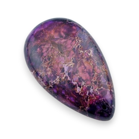 Jaspis cesarski kaboszon z dziurką 51x30 mm nr 7 Jaspis cesarski kaboszon z dziurką 51x30 mm nr 7
