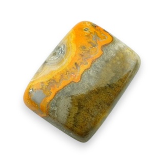 Jaspis trzmieli kaboszon 25x19 mm nr 84