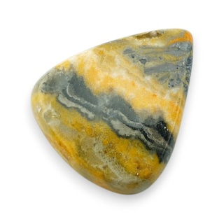 Jaspis trzmieli kaboszon 30x25 mm nr 91