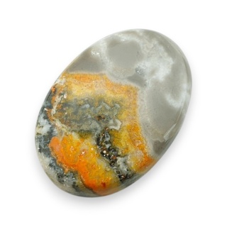 Jaspis trzmieli kaboszon 31x22 mm nr 72