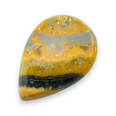 Jaspis trzmieli kaboszon 31x22 mm nr 94