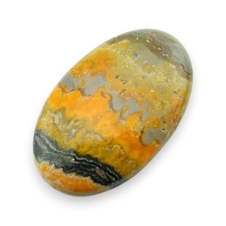 Jaspis trzmieli kaboszon 33x20 mm nr 78