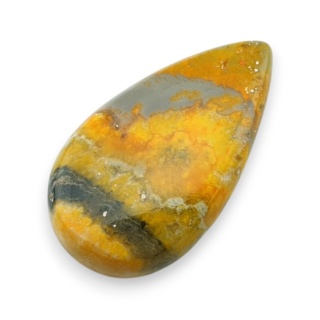 Jaspis trzmieli kaboszon 34x19 mm nr 93