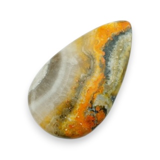 Jaspis trzmieli kaboszon 37x21 mm nr 86