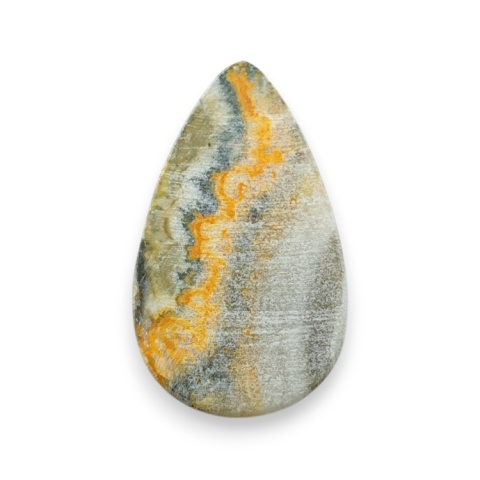 Jaspis trzmieli kaboszon 37x21 mm nr 86