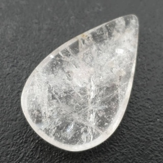 Kryształ górski łezka z dziurką 35x22 mm nr 41
