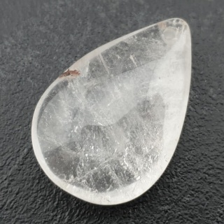 Kryształ górski łezka z dziurką 35x24 mm nr 29