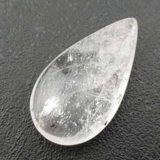 Kryształ górski łezka z dziurką 36x20 mm nr 43