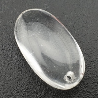 Kryształ górski owal z dziurką 35x20 mm nr 25