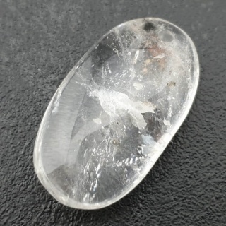 Kryształ górski owal z dziurką 36x20 mm nr 23