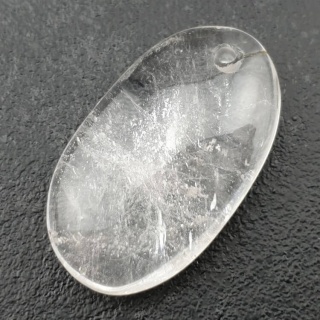 Kryształ górski owal z dziurką 36x21 mm nr 10