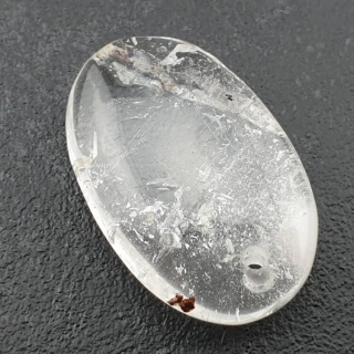 Kryształ górski owal z dziurką 36x23 mm nr 3
