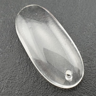 Kryształ górski owal z dziurką 42x20 mm nr 13