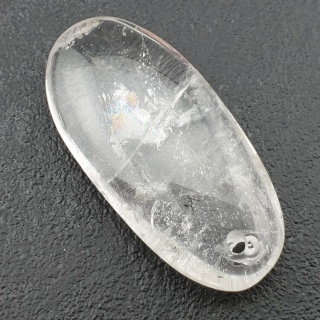 Kryształ górski owal z dziurką 42x20 mm nr 4