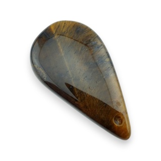 Tygrysie oko łezka z dziurką 37x21 mm nr 4
