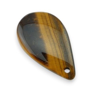 Tygrysie oko łezka z dziurką 37x22 mm nr 3