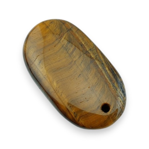 Tygrysie oko owal z dziurką 39x22 mm nr 9 Tygrysie oko owal z dziurką 39x22 mm nr 9