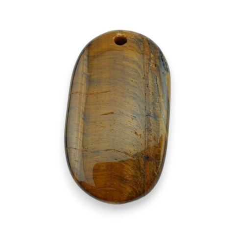 Tygrysie oko owal z dziurką 39x22 mm nr 9 Tygrysie oko owal z dziurką 39x22 mm nr 9