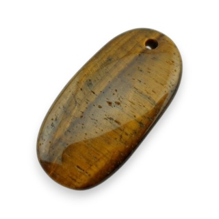 Tygrysie oko owal z dziurką 41x21 mm nr 10