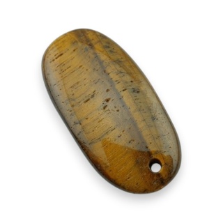 Tygrysie oko owal z dziurką 41x21 mm nr 10